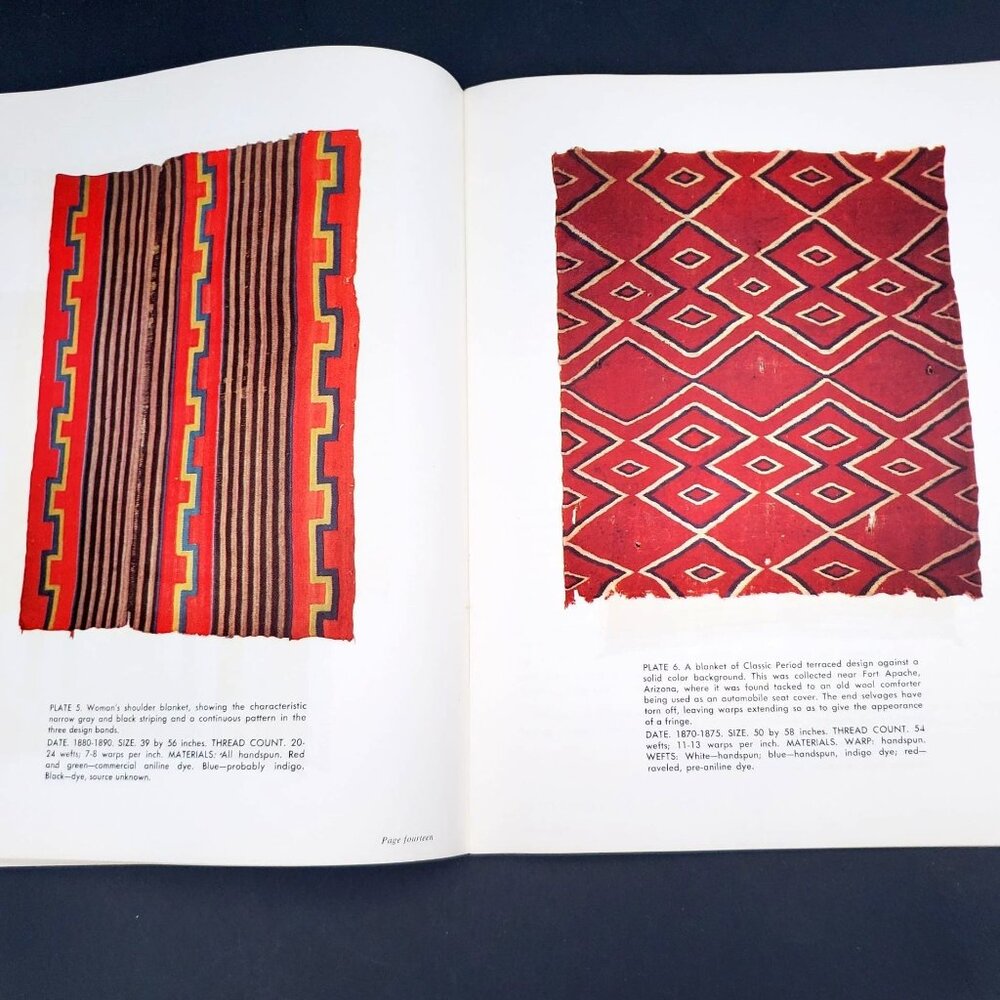 Book The Story of Navajo Weaving By Kate Peck Kent 1961 Heard Museum 61-17172 - Picture 4 of 16